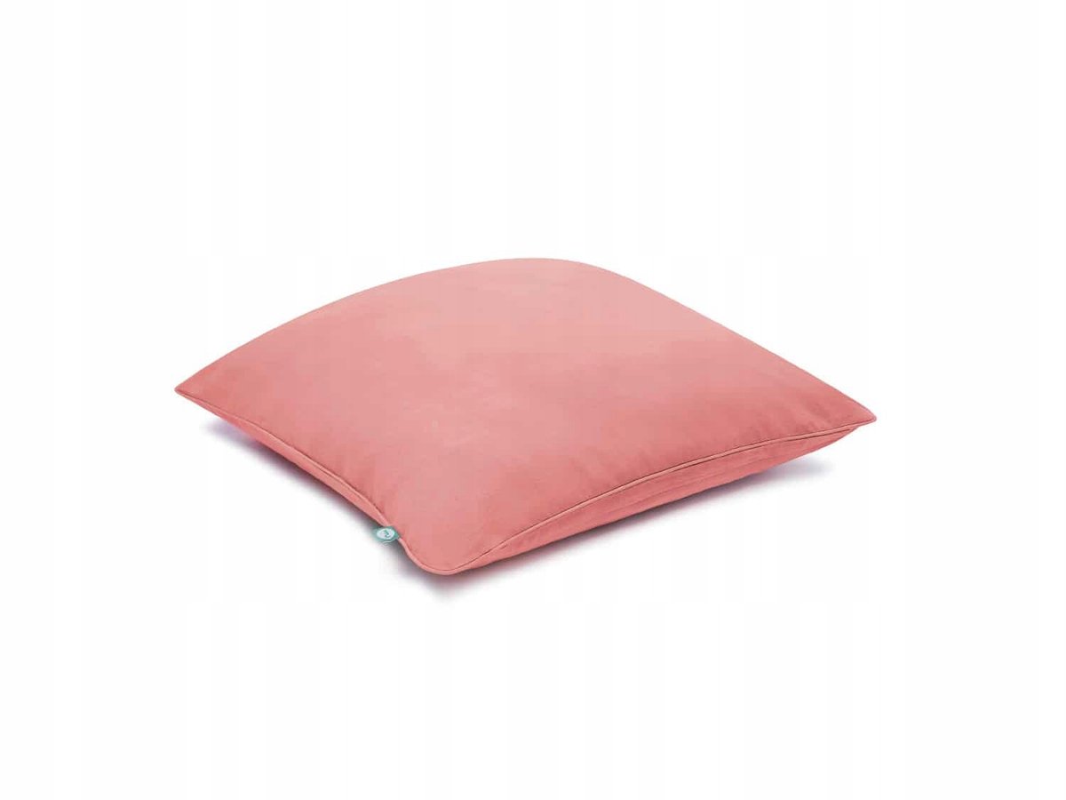 Basic Kussenhoes Vuilroze 30x60 cm - 100% Katoen met Rits