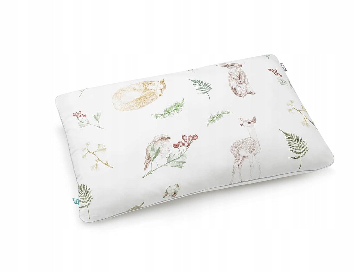 Leuke Kussensloop Bosdieren 50x70 cm - Zacht Katoen met Rits