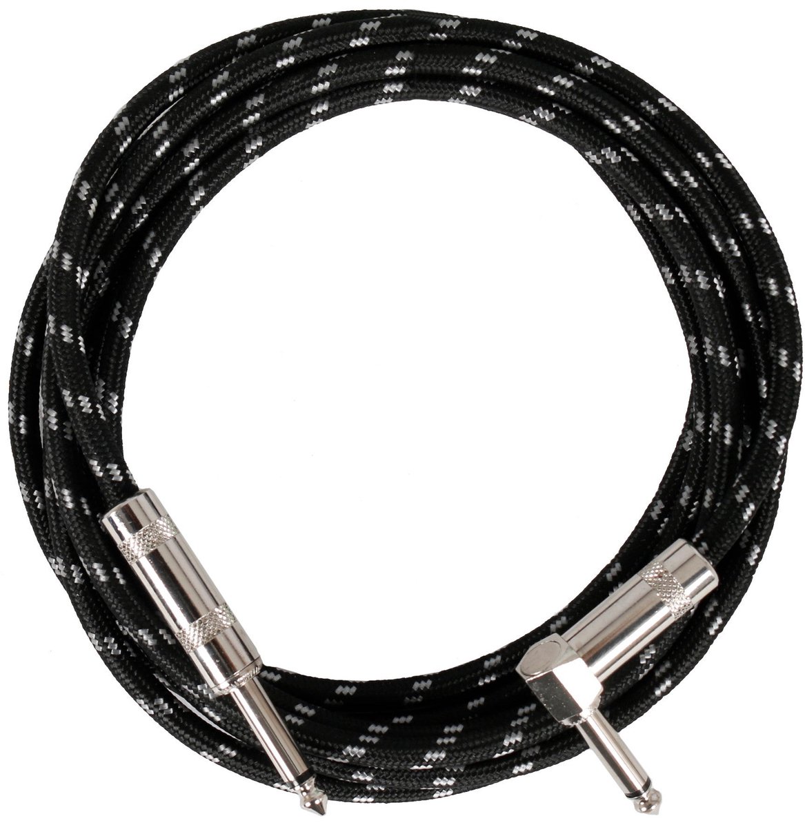 Devine INS90 instrumentkabel jack - haakse jack 9 meter