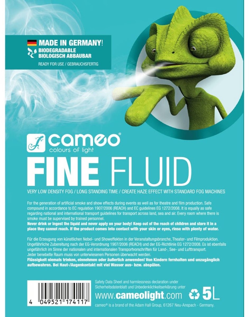Cameo FINE FLUID 5 L rookvloeistof