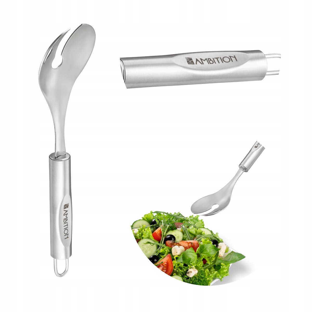 Ambition Slalepel RVS 24 cm - Serveren & Mengen