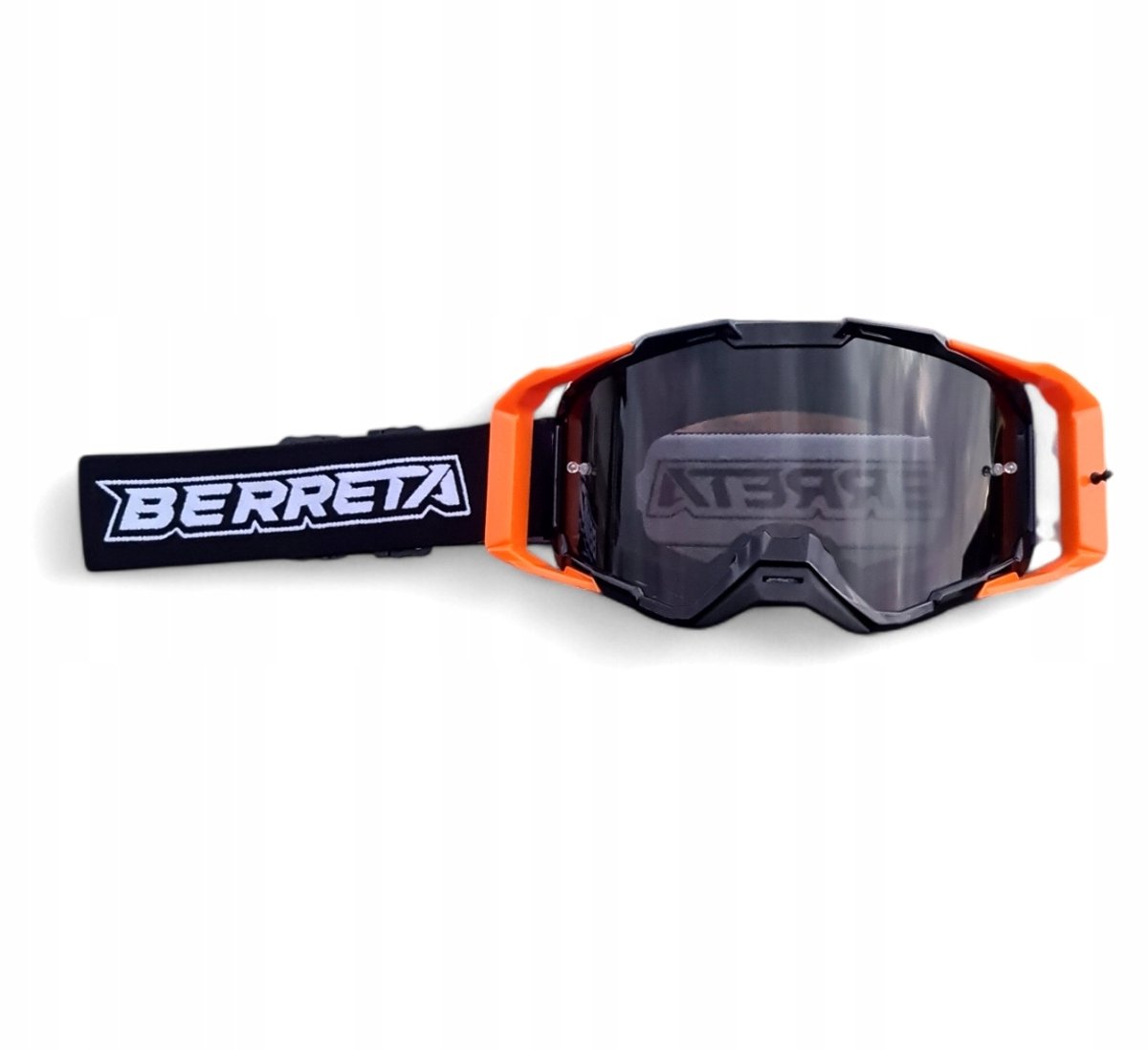Berreta Basic+ Offroadbril - Zwart/Oranje