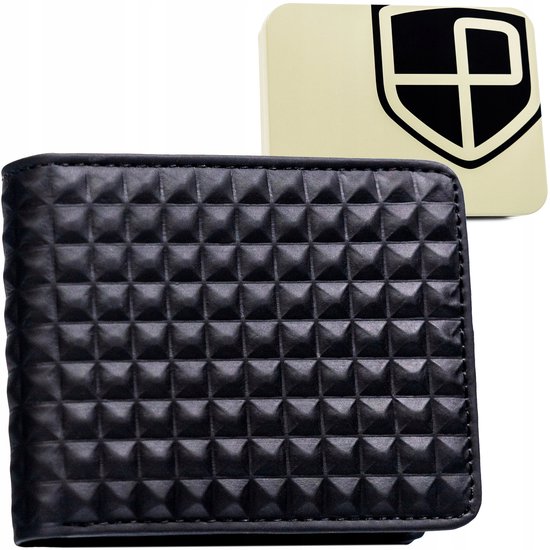 Peterson Heren Portemonnee Eco-leer RFID Kaartbeveiliging Compact