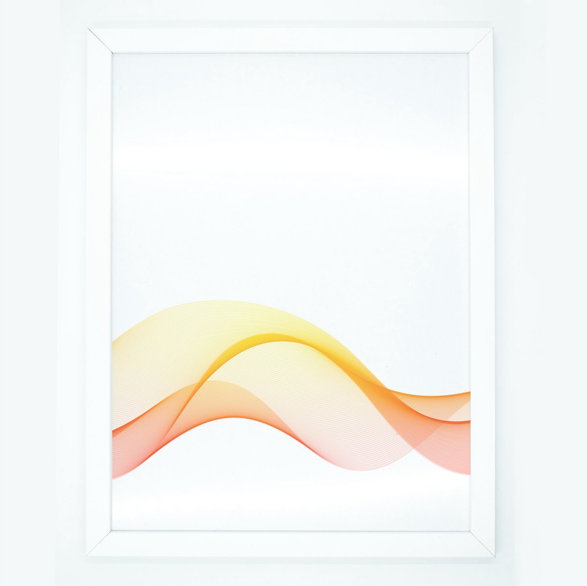 Witte Fotolijst 61x91,5 cm - MDF & Plexiglas