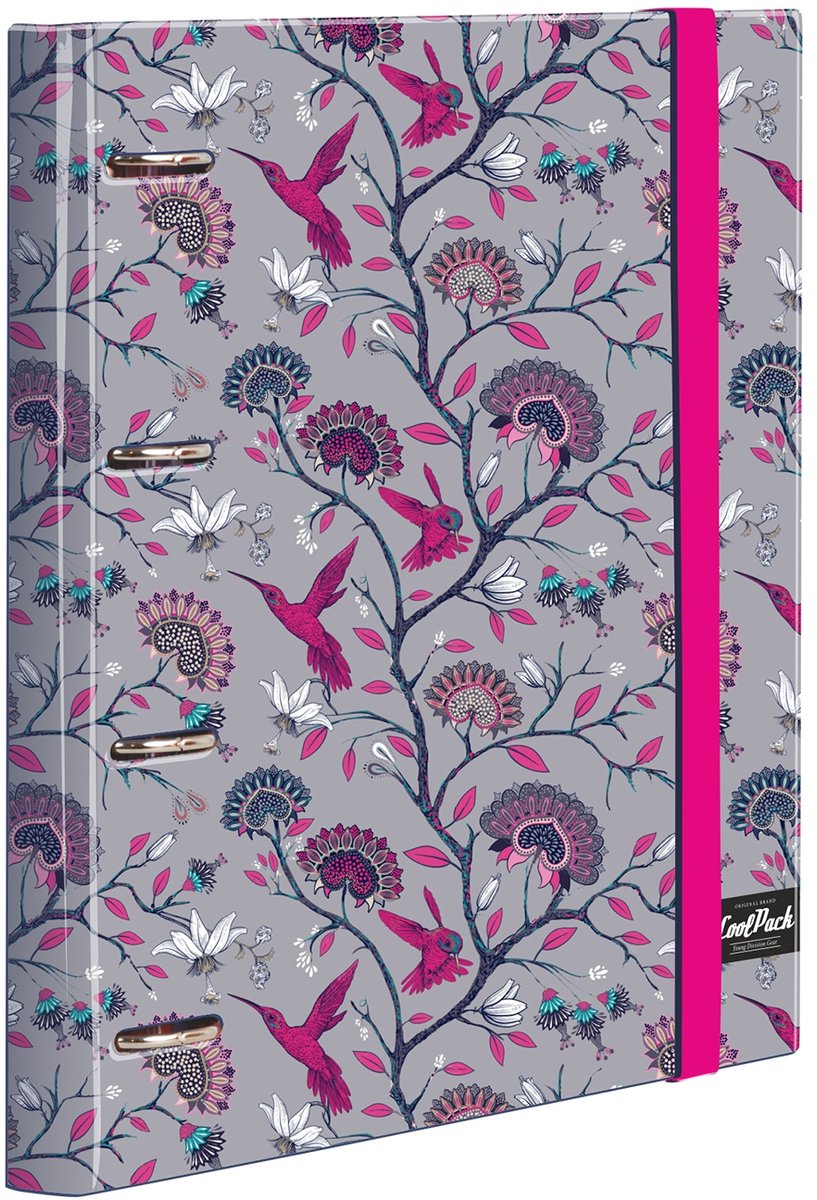 Coolpack Ring Book Segregator A4 Silence met Elastiek & 4 Ringen