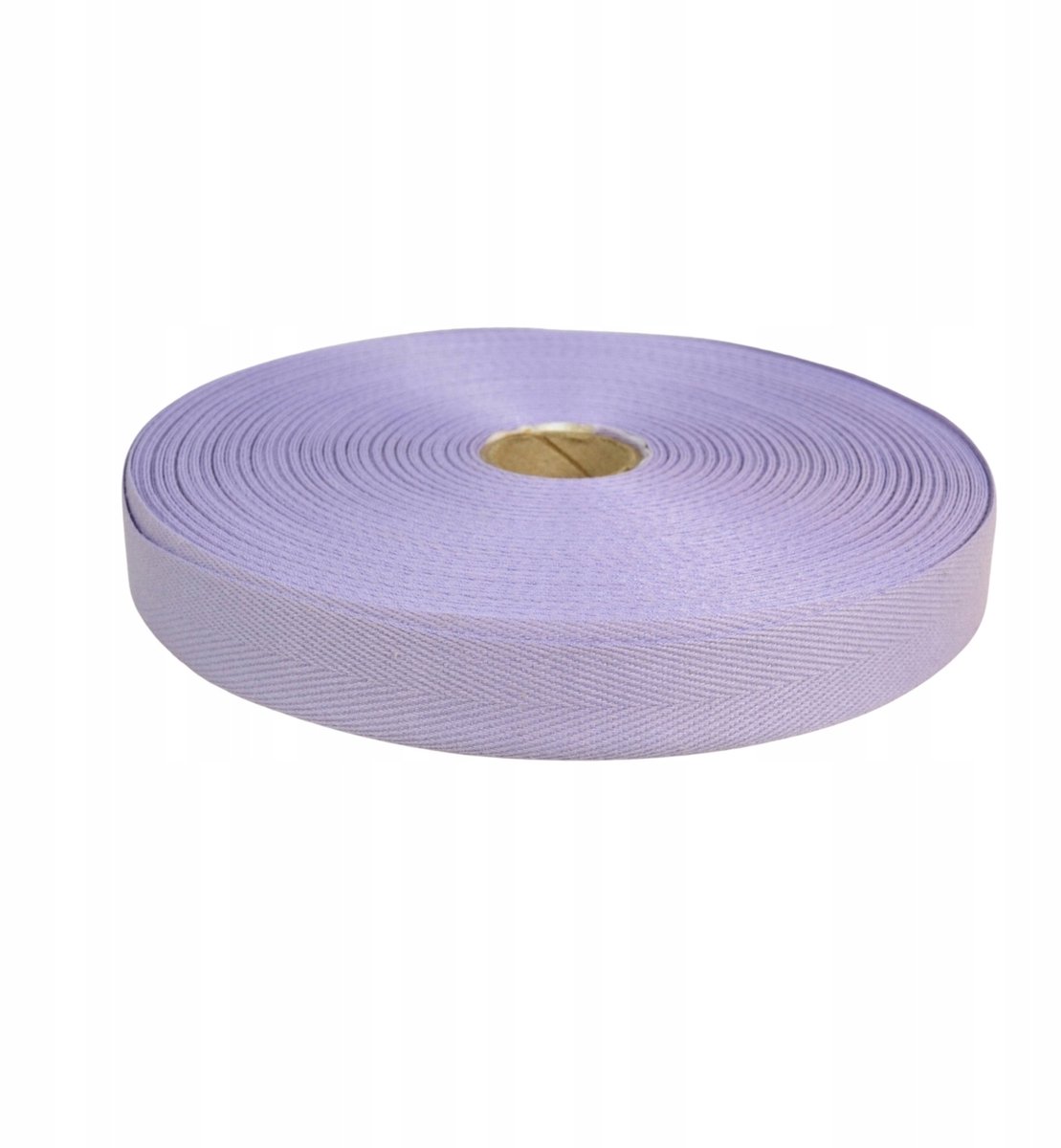 Ariadna Katoenen Vissengraat Band 20mm 50m Rol - Paars