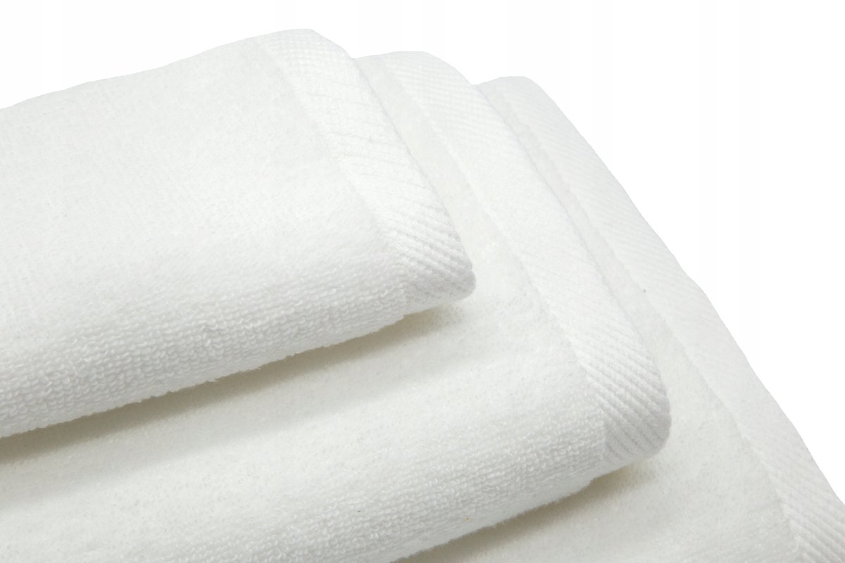 VITALHOME Hotelhanddoek Bad 70x140cm Puur Katoen 500g Wit