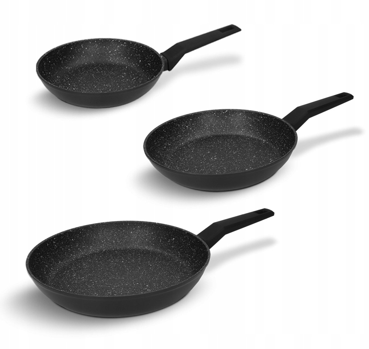 Zwieger Forte Pannenset 3-delig - Aluminium met Antiaanbaklaag