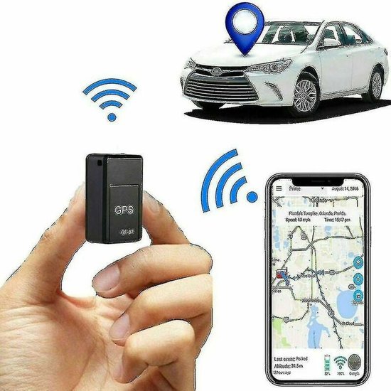 JeiibrZui 1 Mini GPS Tracker, Magnetic GPS Tracker for Vehicles Compact & Lightweight with Voice Recording, Real-Time Tracking via Google Maps, Perfect for Cars, Teens, Seniors