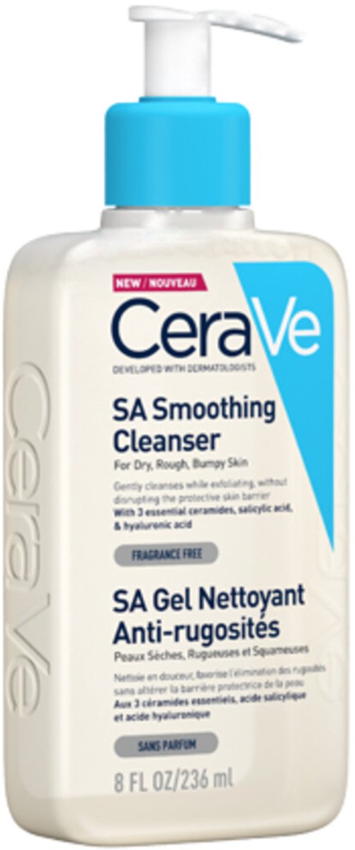 CeraVe SA Smoothing Cleanser - 3 x 236 ml - Voordeelverpakking
