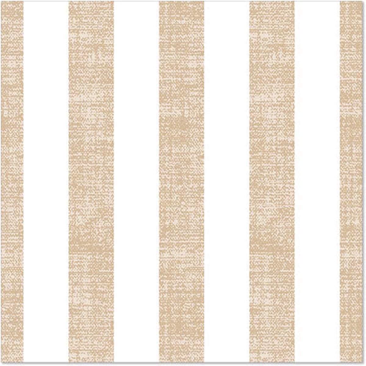50 Servetten ROYAL Collection 1/4 vouw 40 cm x 40 cm zand Lines