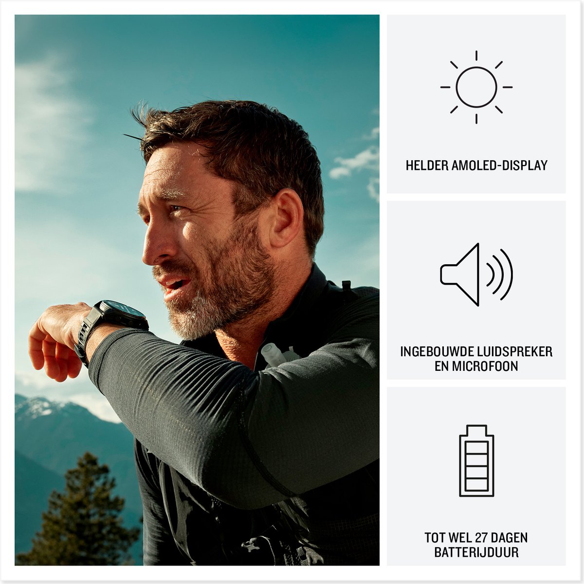 Garmin fenix 8 Pro - Premium multisport smartwatch met inReach thumbnail 6