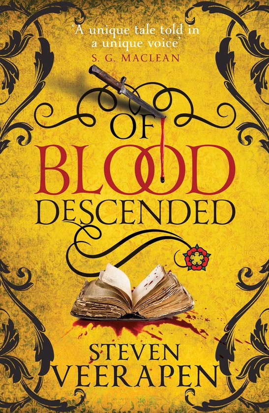 The Anthony Blanke Mysteries - Of Blood Descended - cover
