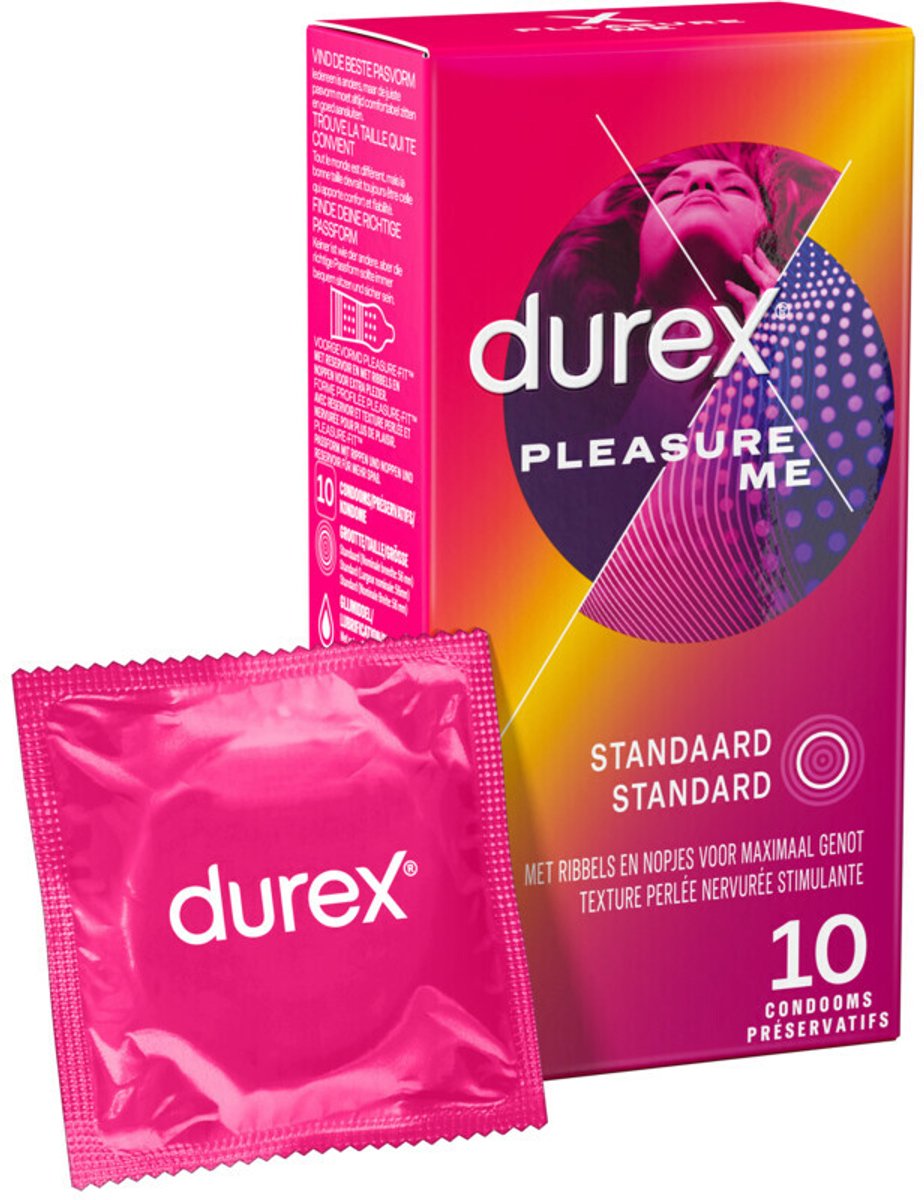 Durex Condooms Pleasure Me 10st x4