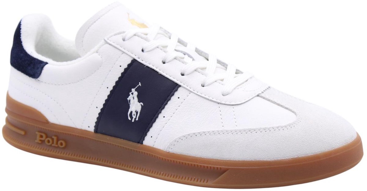 Ralph Lauren - Schoenen - Wit - Heren - Maat 42 -