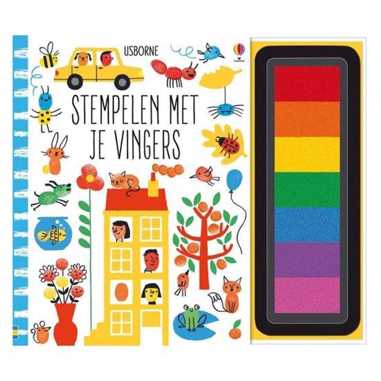 Stempelen met je vingers 1 - Stempelen met je vingers - cover