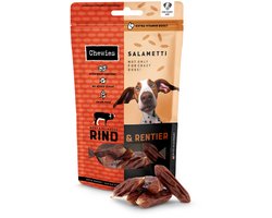 9x Chewies Salametti Hondensnack Rund & Rendier 60 gr