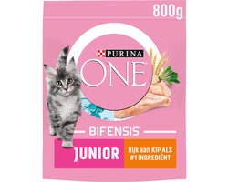 Purina ONE Junior - Kip/Granen - Kattenvoer - 800 g