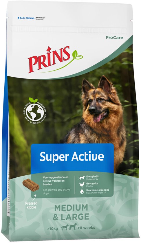 Prins Procare Super Active - Hondenvoer - 20kg