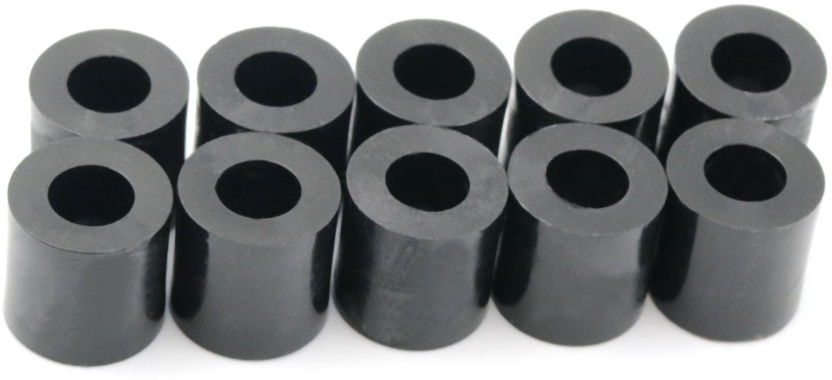Afstandshulzen L 10 mm - Sluitringen Ã˜ 10/5 mm - M5 - HD-polyethyleen