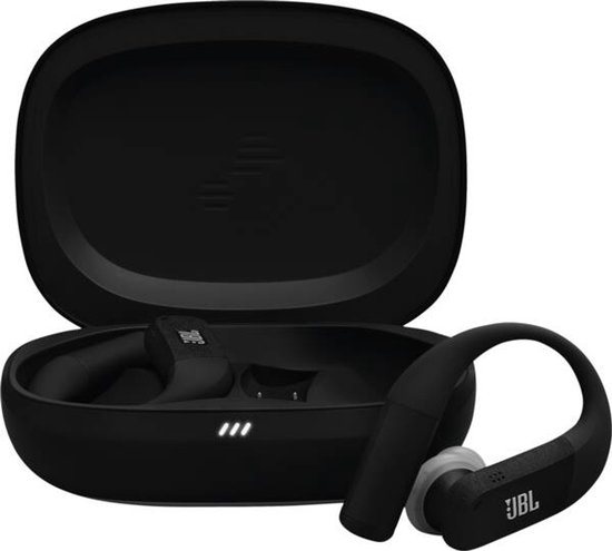 JBL Endurance Peak 4 - Écouteurs sans fil Sport - IP68 - Ambient Smart - Zwart et Grijs