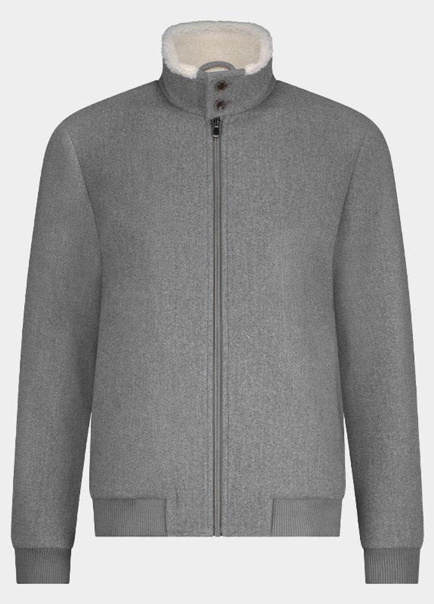 Born With Appetite Winterjack Grijs Duke Outdoor Jacket BWA25301DU12/941 mid grey