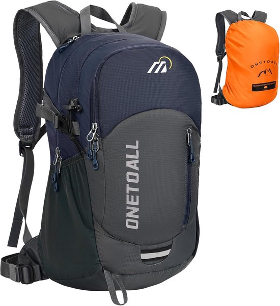 Diefstalbestendige wandelrugzak voor dames, 20 liter, lichte dagrugzak