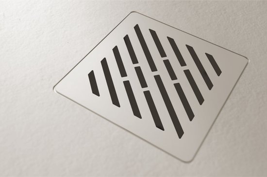 Sol de douche en pierre composite Veroni Madison 120x80x3cm Blanc