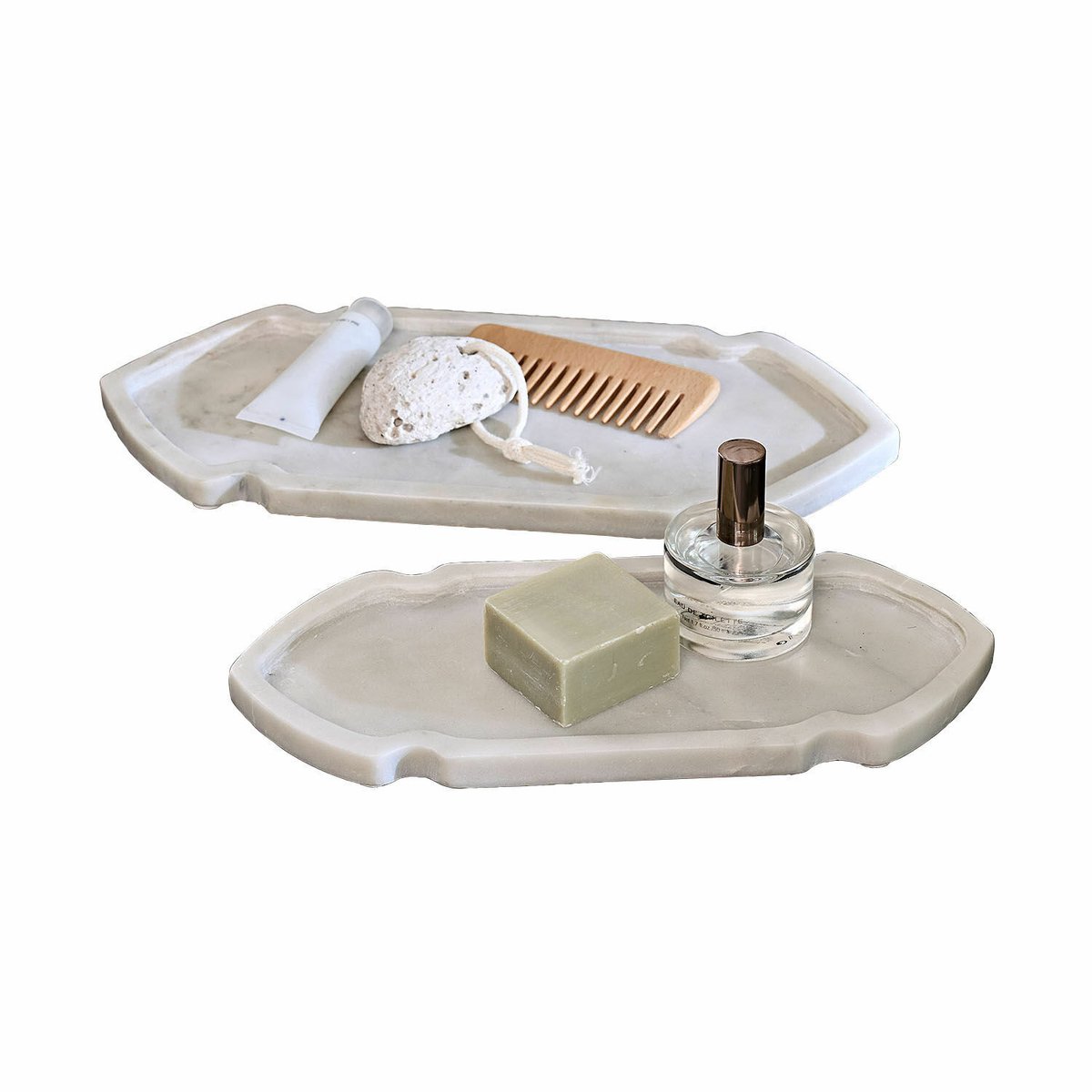 LOBERON Dienblad set van 2 Zafrina crème