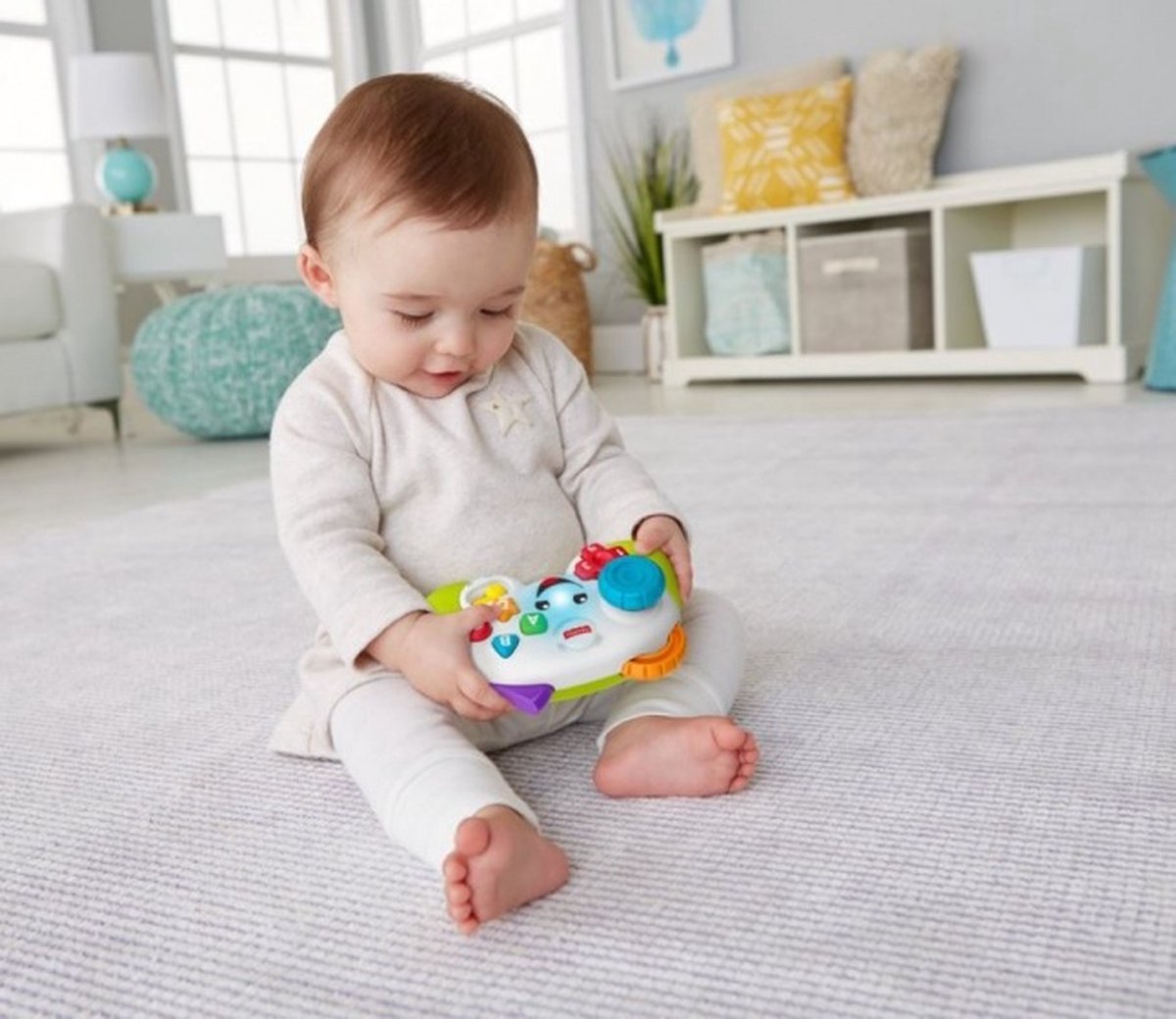 Fisher-Price Leerplezier Spelen en Leren Controller - Muzikaal babyspeelgoed met lichtjes — afbeelding 16