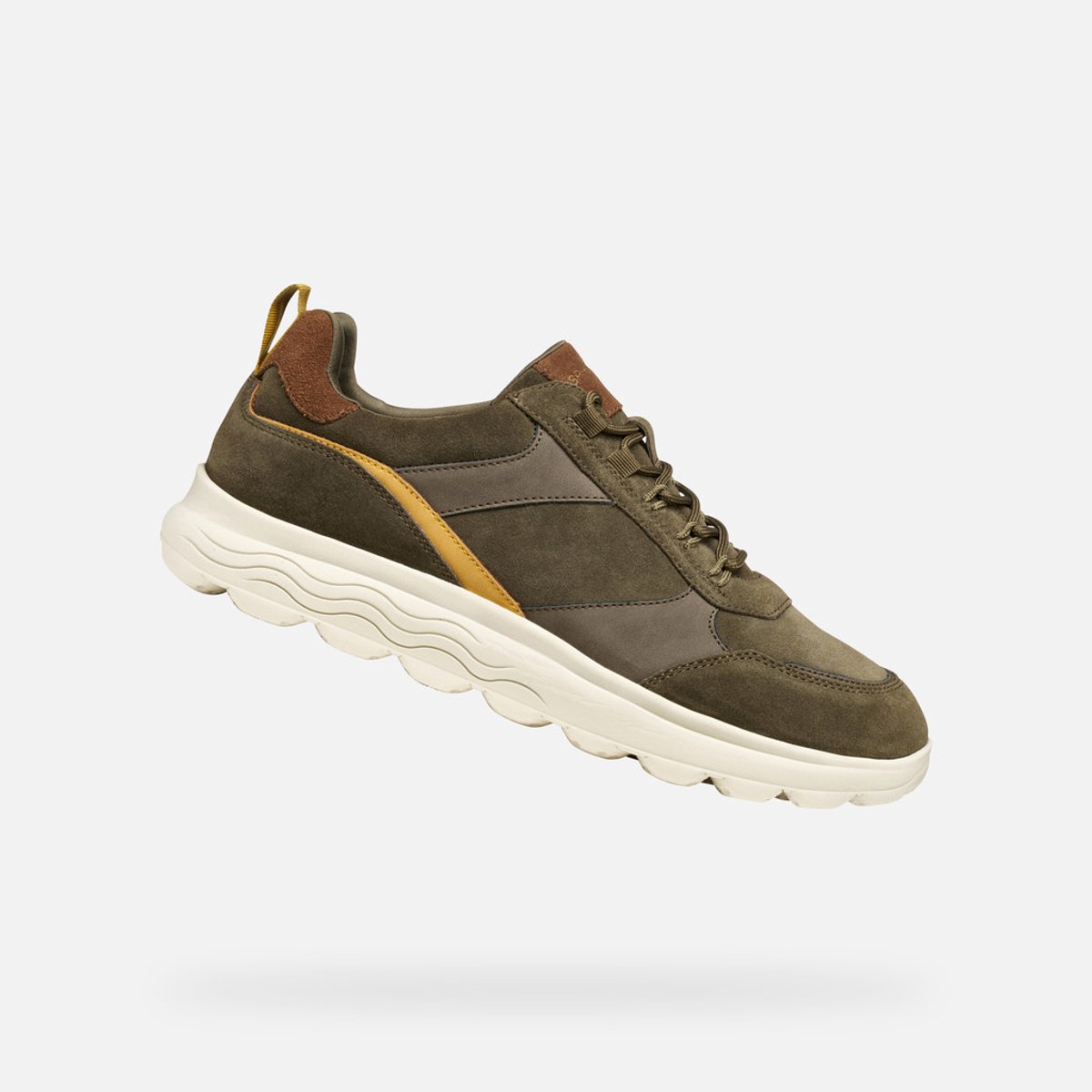 Militair groen/Cognac