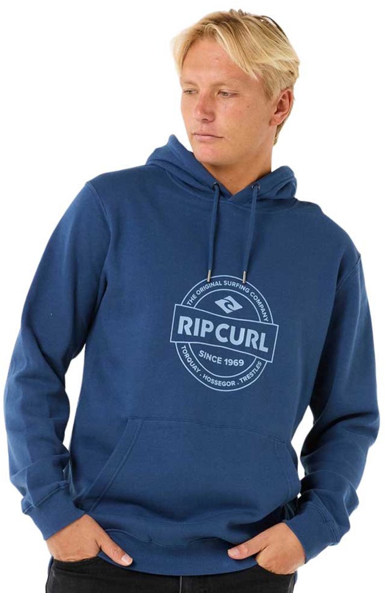 Rip Curl Stapler Hoodie XL Man Marineblauw