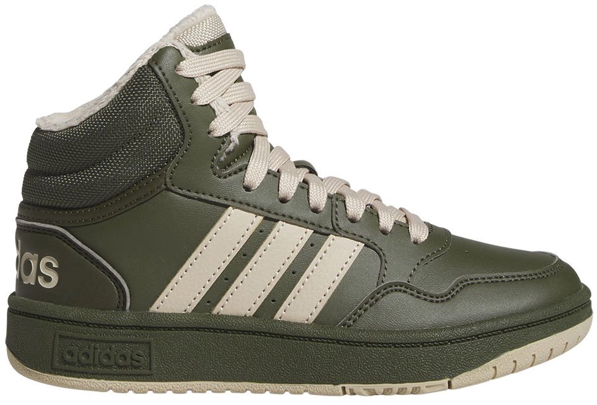 Adidas Hoops Mid 3.0 Schoenen 1/2 Kinderen Zwart
