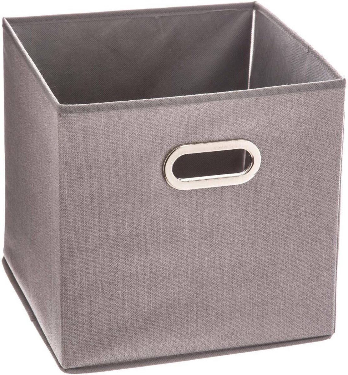 Opbergdozen 31 x 31 cm - Lichtgrijs - Set van 5 Vouwdozen