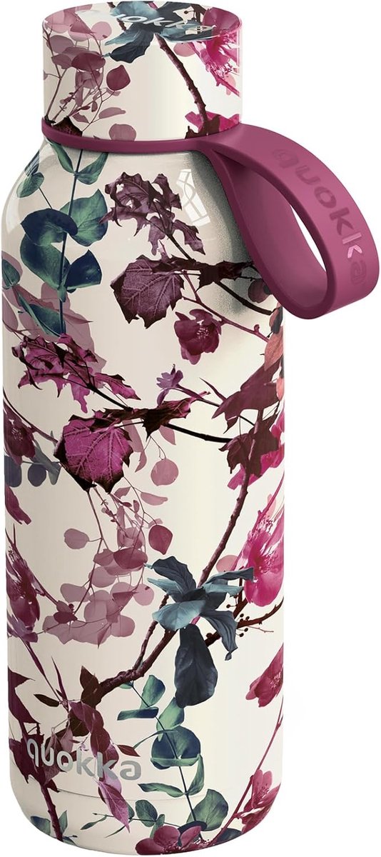 Siliconen Hanger Waterfles RVS 510 ml - Dubbelwandige Thermosfles voor Kinderen en Volwassenen