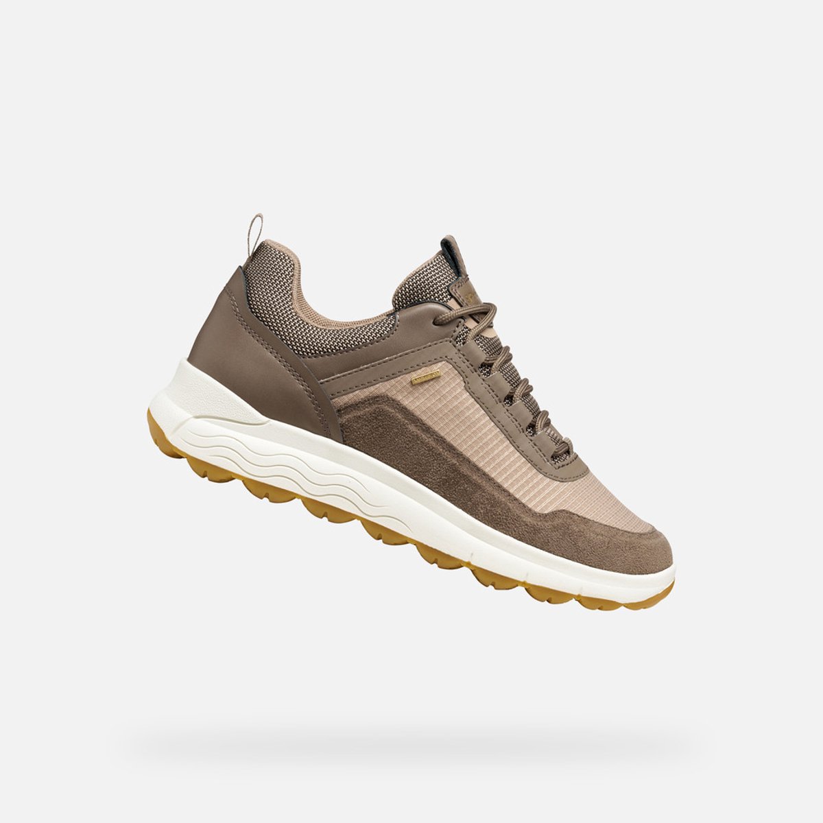 Geox SPHERICA 4X4 ABX DAMES Sneakers Beige/Bruin