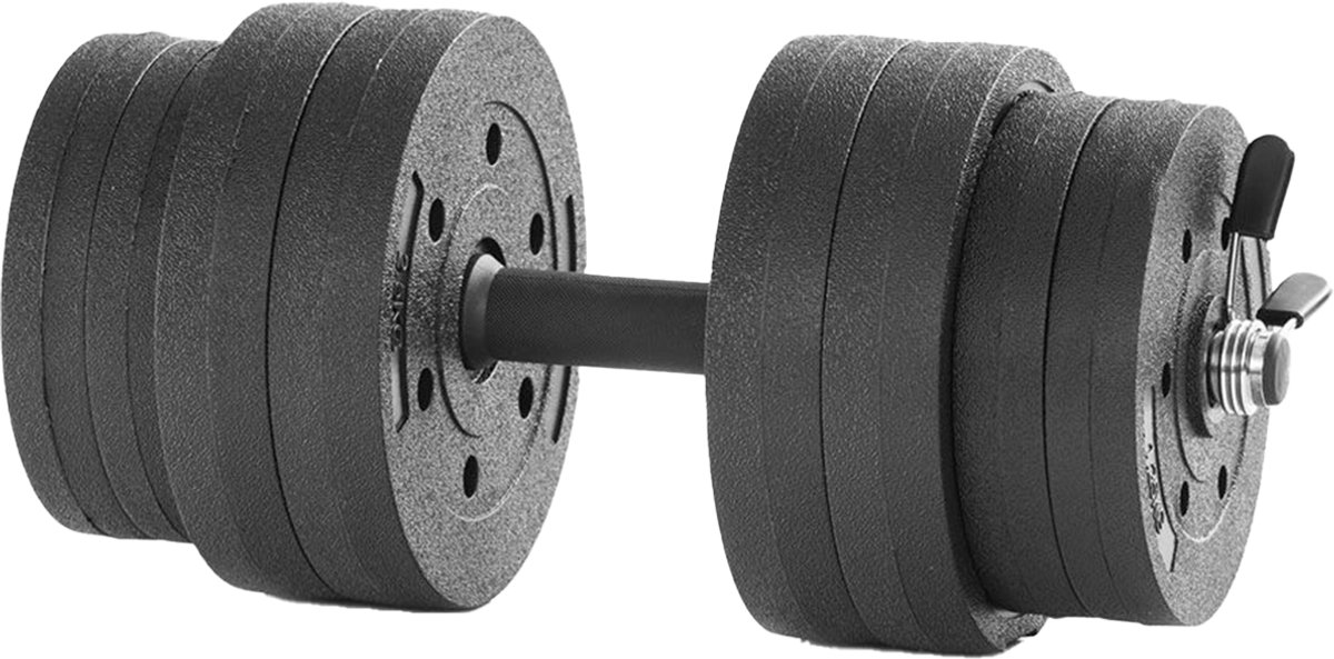 Gymstick Active Verstelbare Dumbbell Set -  Halterset - Vinyl - 15kg - Met Online Trainingsvideo's