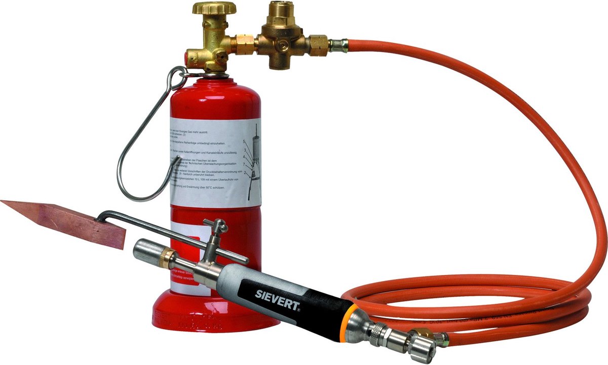 SIEVERT PRO 95 TITANIUM Zachtsolderinstallatie M10 Koperstuk puntig - 756068