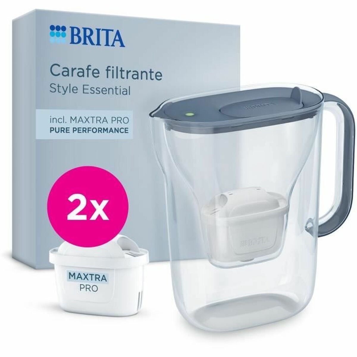 Kruik met Filter Brita Blauw