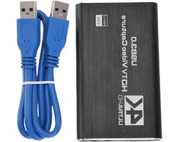 Allecto plus - 4K HDMI naar USB C 3.0 Capture Card met Loop Out - 1080p 60fps Video-uitvoer voor Streaming en Online Vergaderingen