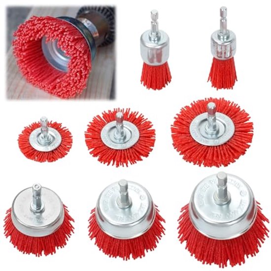 Torx-bits, 1/4 inch, 150 mm lang, T8, T40, torx, langbit, magnetisch, 8 stuks, schroevendraaier