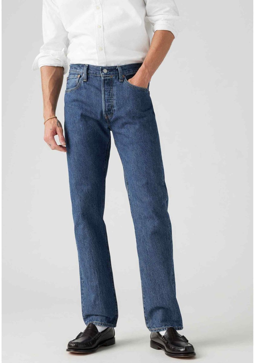 Levi’s 501 Jeans Original Fit 0114 W 31 L 34 Heren Blauw