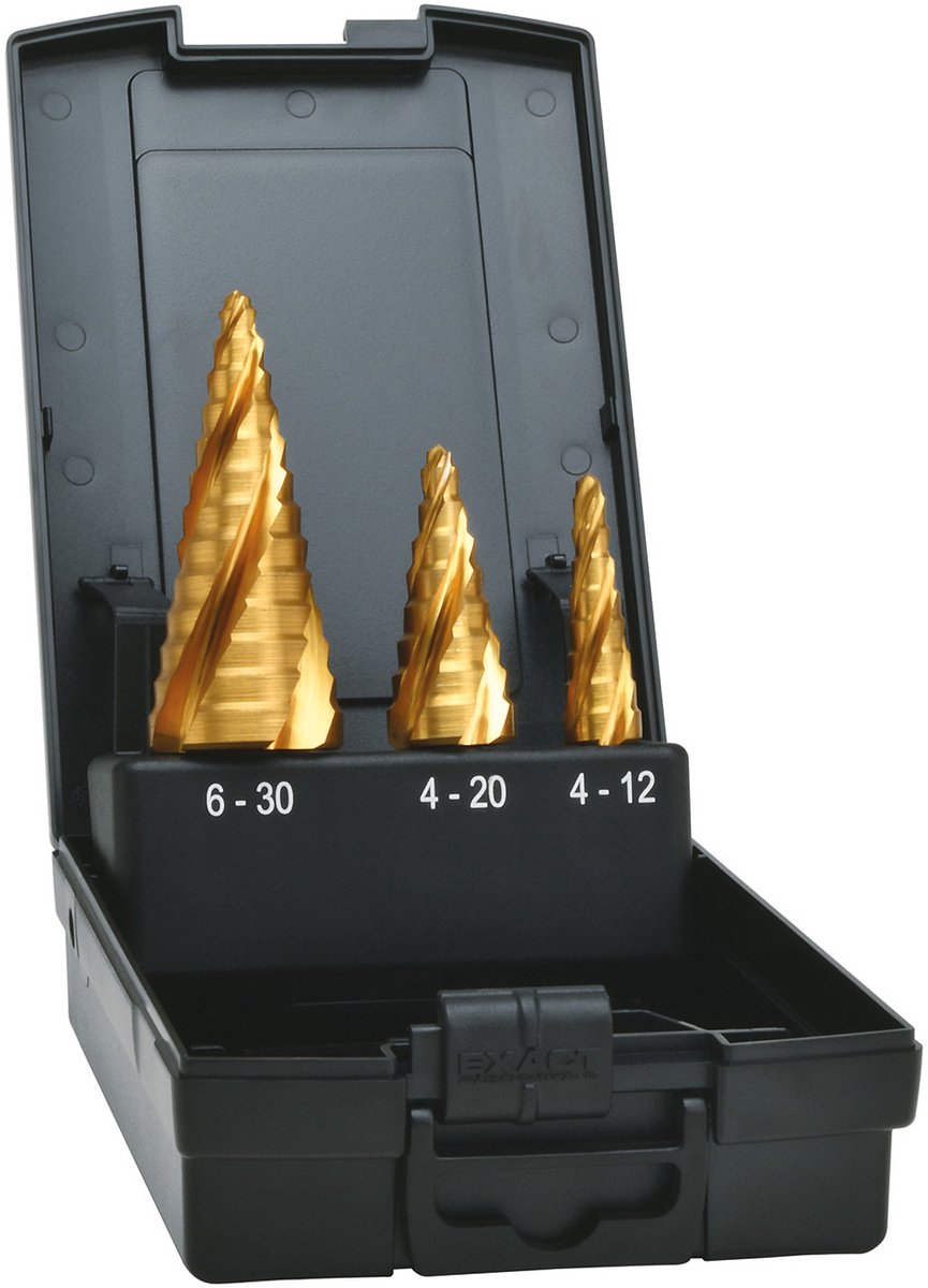WS24 ADVANCEDLINE Stappenboor Set 3-delig TIN - WS24-100462