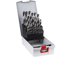 Bosch HSS PointTeQ Serie - Boorset - 25 stuks - Metaalboren - Snelle en Precieze Boringen