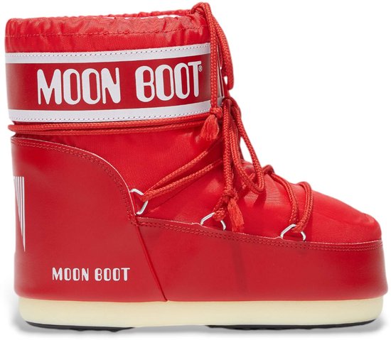 Moon Boot Icon - Basse - Nylon - Rouge - Kids - Unisexe - Pointure 33-35