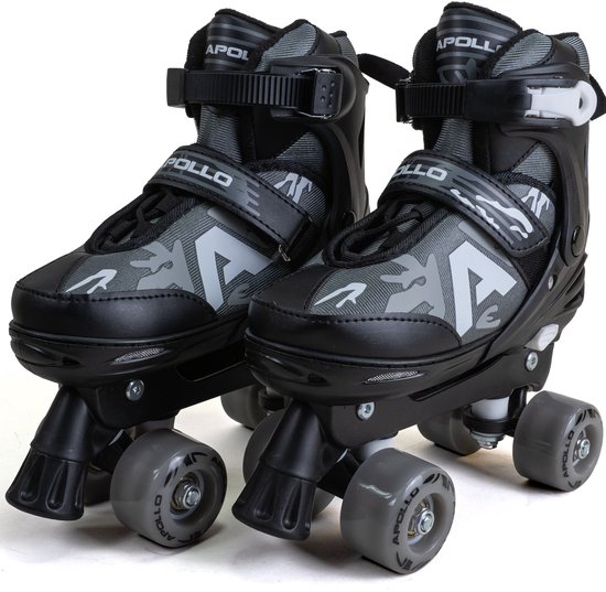 Patins à roulettes réglables Apollo Champion - Patins à roulettes réglables pour enfants, patins à roulettes LED confortables et réglables en taille, pour filles et garçons, tailles 31 à 42