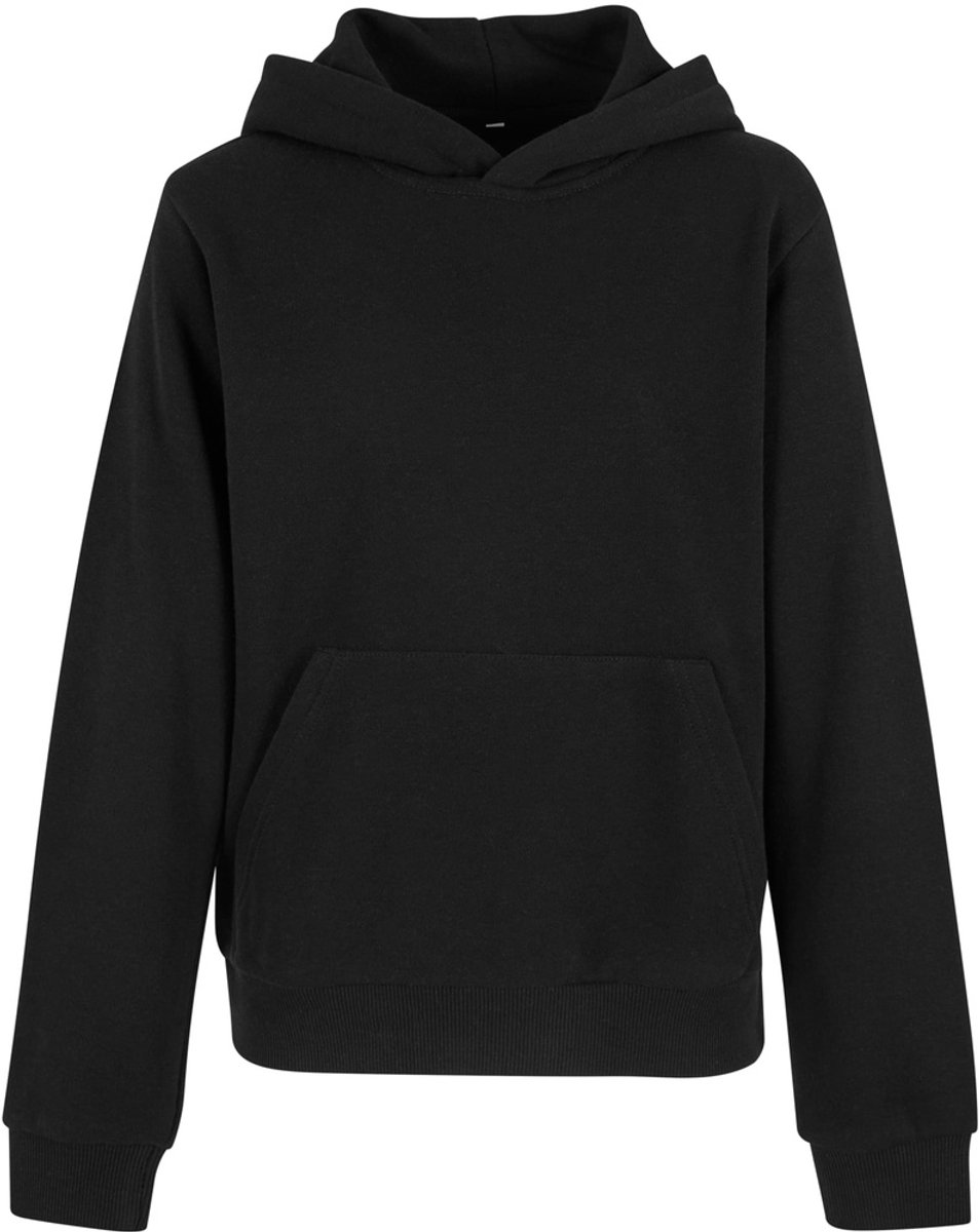 Urban Classics Light Terry Oversized Kinder hoodie/trui Kids 158/164 Zwart