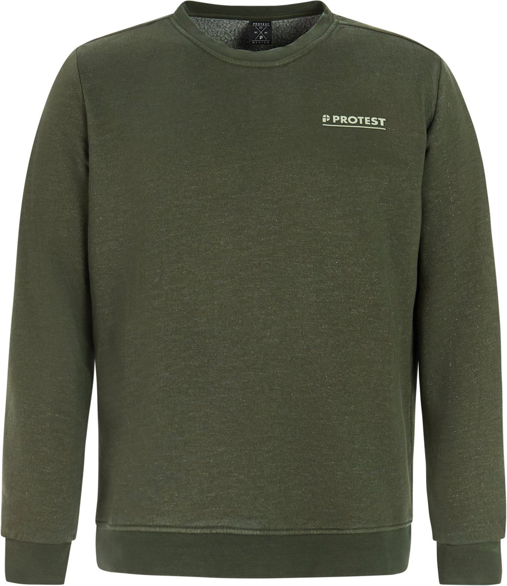 Protest PRTVito Sweater Heren Ronde hals Thyme