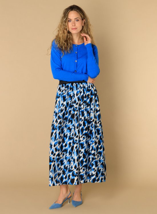 IVY BEAU Elinor Bottoms - Brilliant Blue/Multi - maat 38