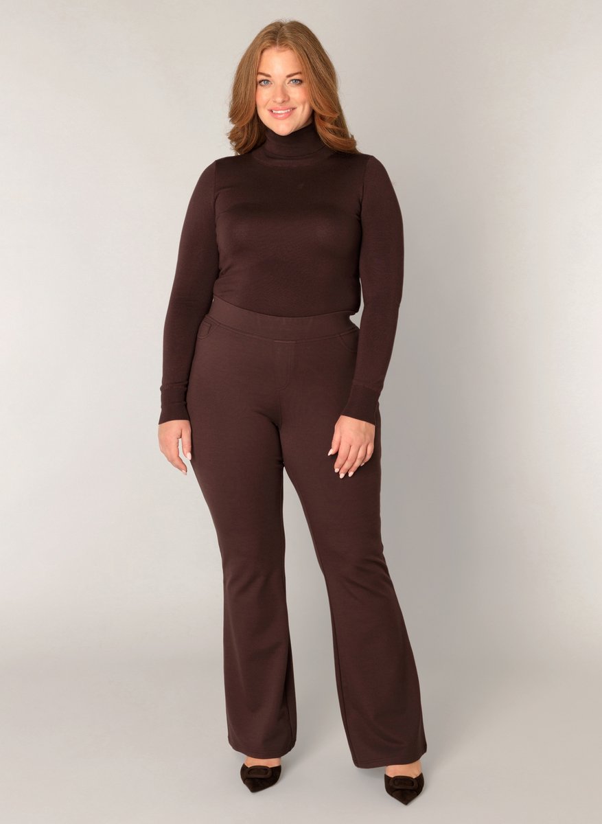 BASE LEVEL CURVY Allie Tregging - Brown - maat 0(46)